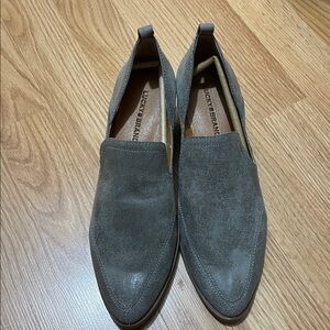 Lucky Brand Charcoal Slip-On Shoes